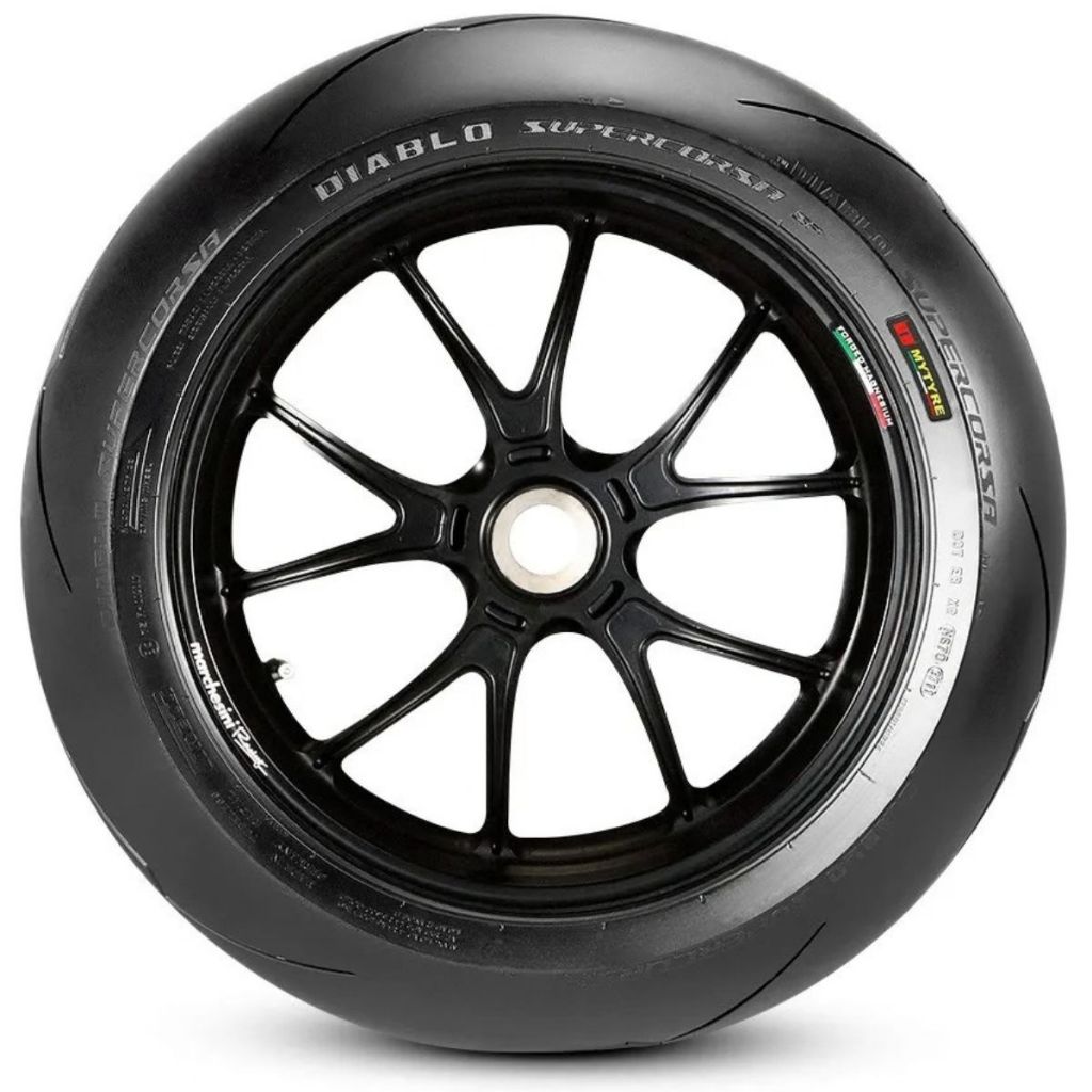 Par de Pneus 120/70-17 + 200/55-17 Pirelli Supercorsa Spv3 RR S1000 Panigale GSX-1000 BMW M 1000 RR KTM 1290 Super Duke — imagem 2 de 2