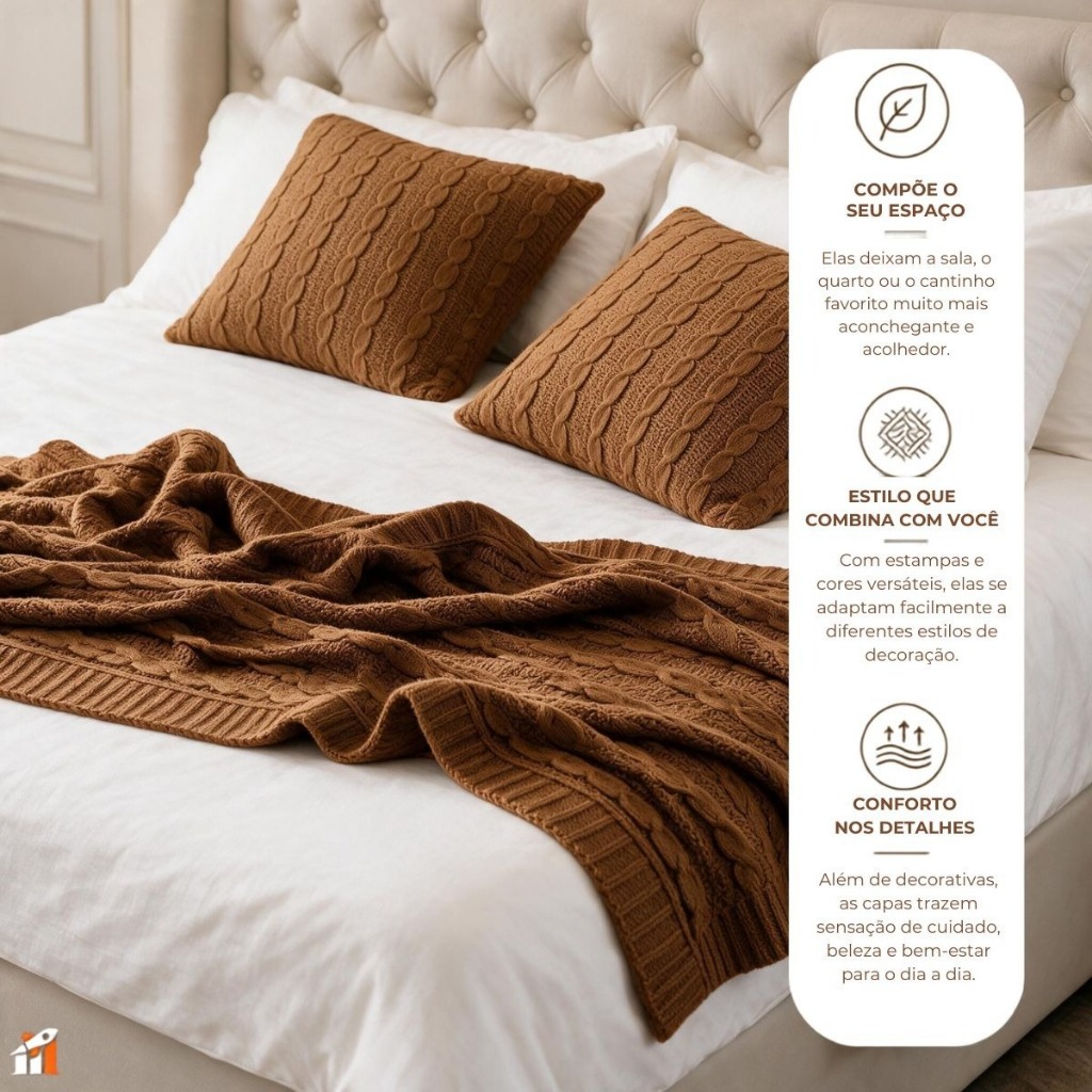 Kit Peseira para Cama Casal Queen — foto 2