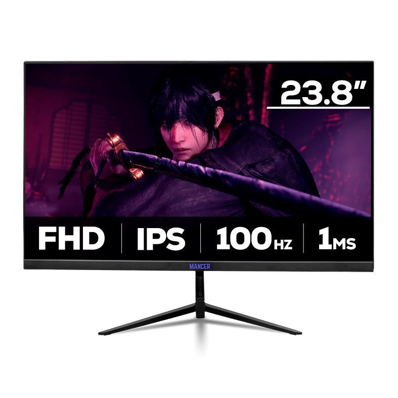 Monitor Gamer Mancer Horizon Z3, 23.8 Pol, IPS, FHD, 1ms, 100Hz, HDMI/VGA, MCR-HZ3N24-BL1