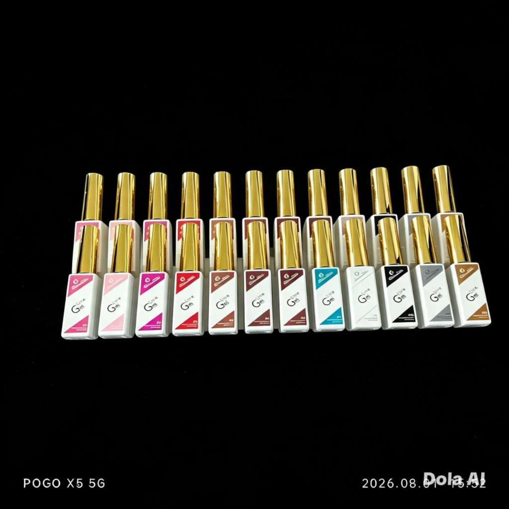 Kit c/ 12 Cores Gel Para Linhas e Desenhos Profissionais - C&S BAZAR -