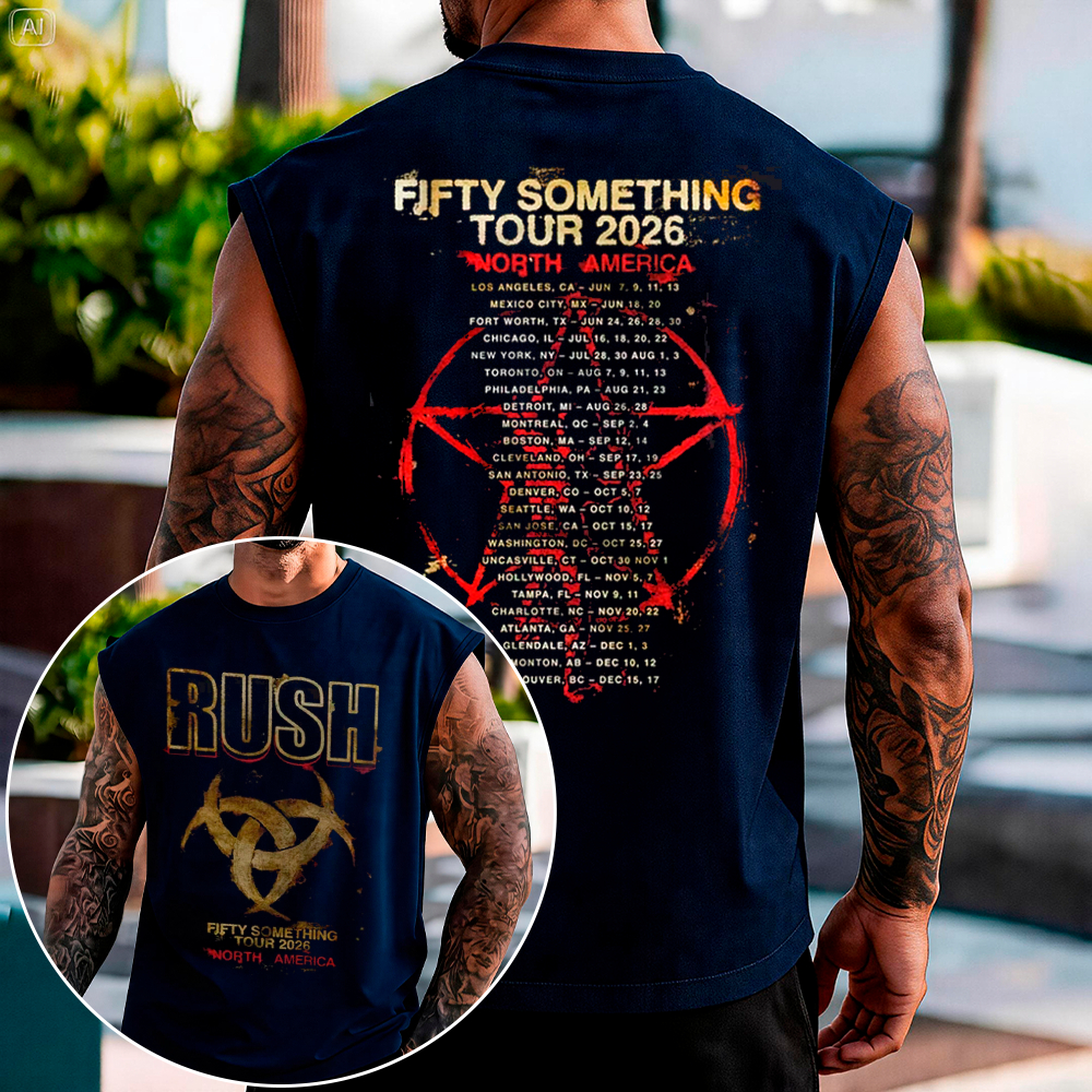 Camiseta Regata Rush Banda Rock Oversized ou Básica Algodão Unissex Streetwear Presente Fã Música Anos 80 Premium
