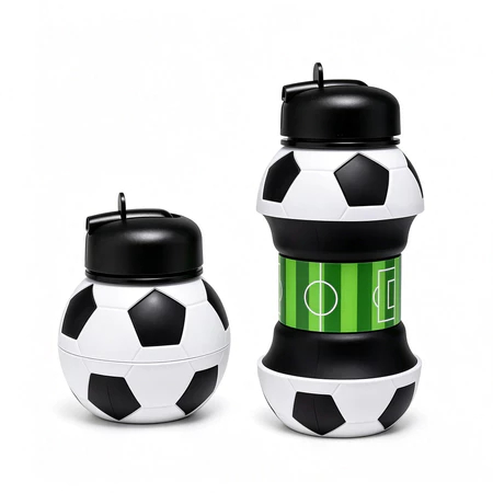 100x Garrafa Squeeze Dobrável 550ml em Silicone Ecológico Copo de Água Flexível Esportivo…