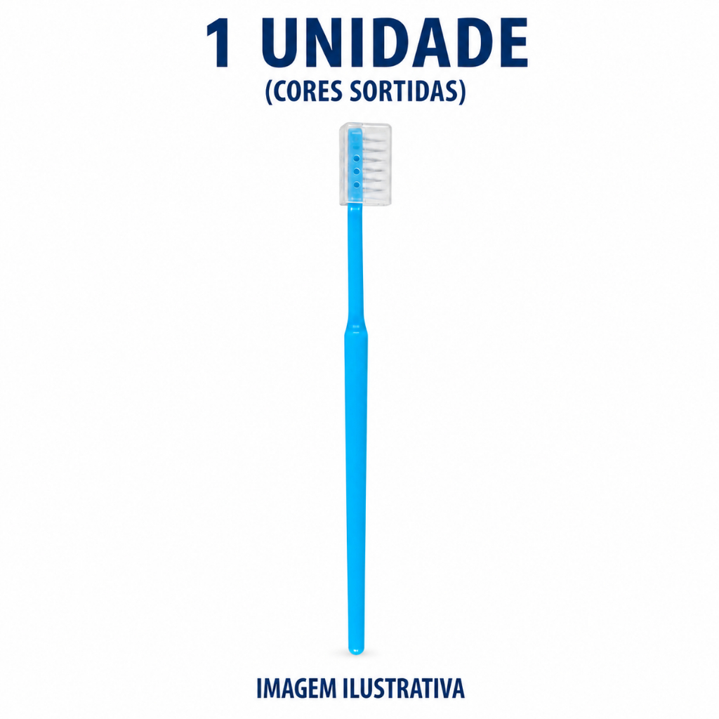Escova Dental Infantil Floppy Com Protetor de Cerdas -  Medfio