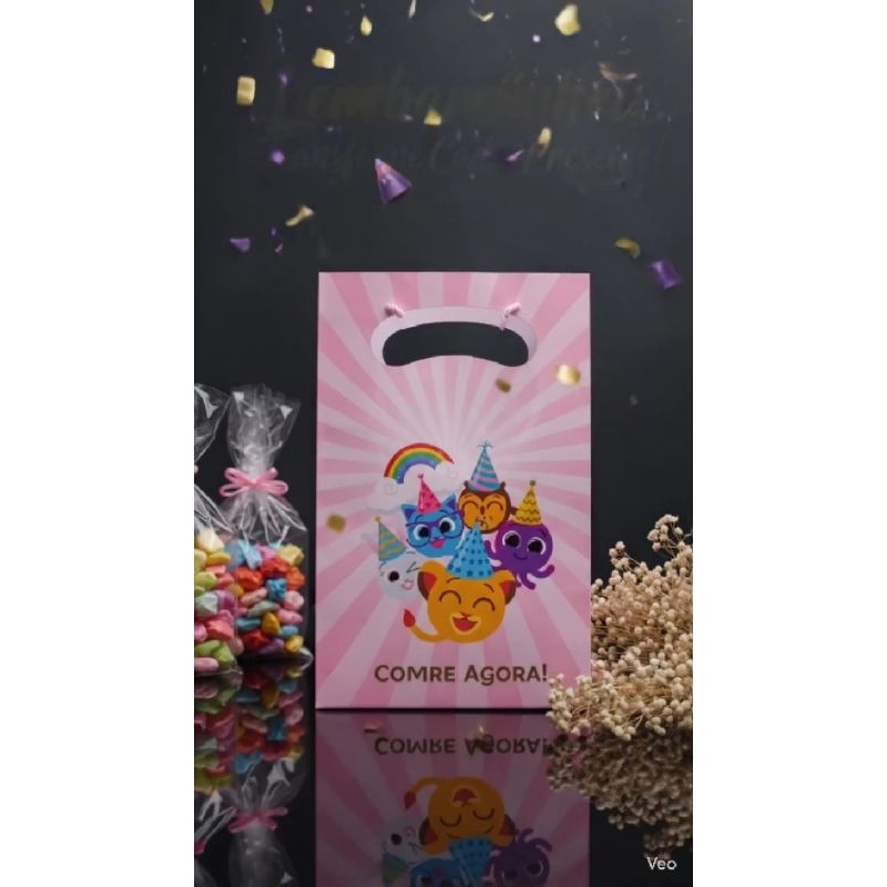 Sacolinha bolofofo kits - sacolinhas surpresa - sacolinhas para aniversário infantil