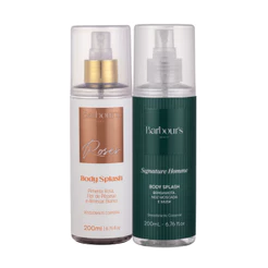 Kit Body Splash Signature Homme e Roses Barbour's Beauty 200ml
