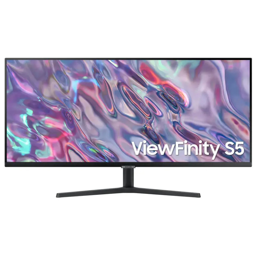 SAMSUNG MONITOR GAMER VIEWFINITY S5 UWQHD 34 LED VA 5GTG 100HZ, DP/HDMI (LS34C50