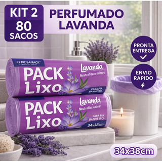 🌸 Kit de Lixo Perfumado com 47% Off!