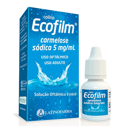 Ecofilm Solução Oftálmica 5mg/ml Cristália