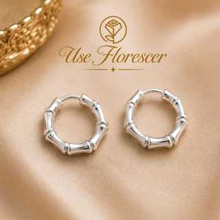 Brinco Feminino Modelo Tubo Minimalista Elegante – Prata ou Dourado /brinco para o dia dia/Prata/Dourado/Brinco elegante
