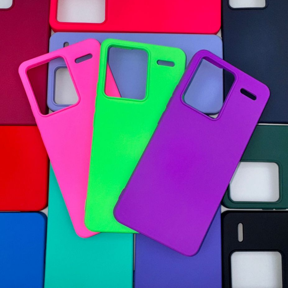 Capa de Celular para Xiaomi Redmi Note 13 Pro Plus Silicone Interior Aveludado Macia TPU Premium