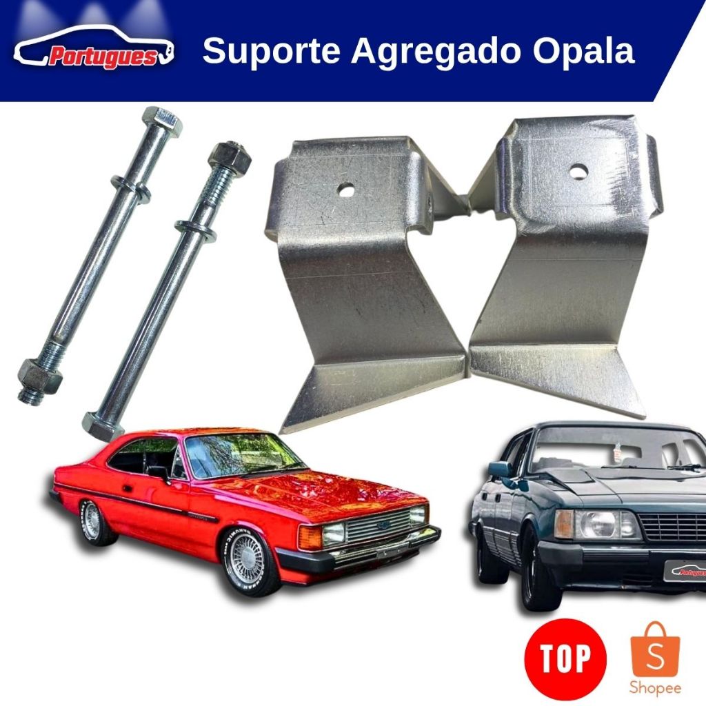 Suporte Agregado Opala E Caravan Adaptação De 4cc Para 6cilindros