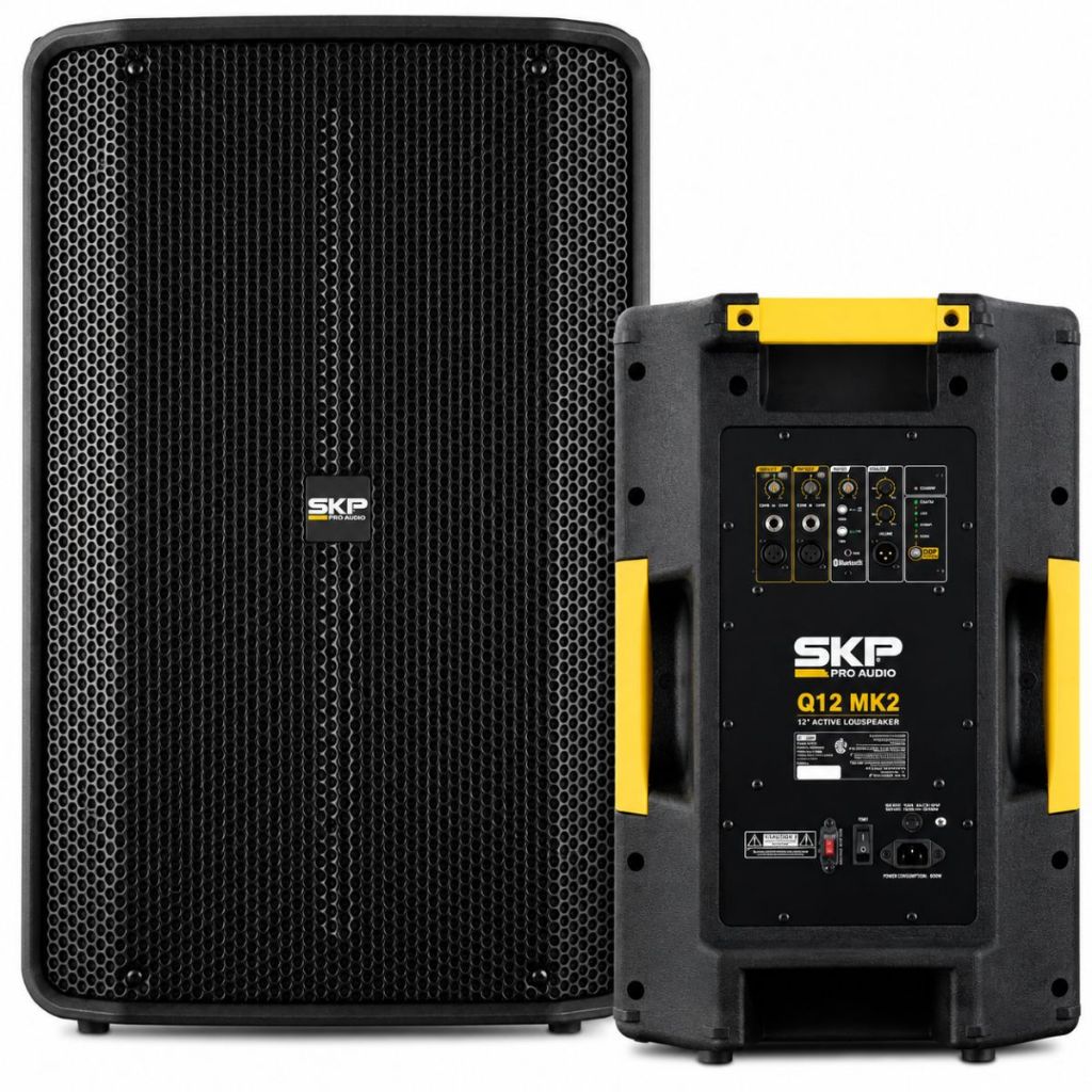 Caixa de Som Ativa 12 Polegadas 1400W Q12 MK2 SKP