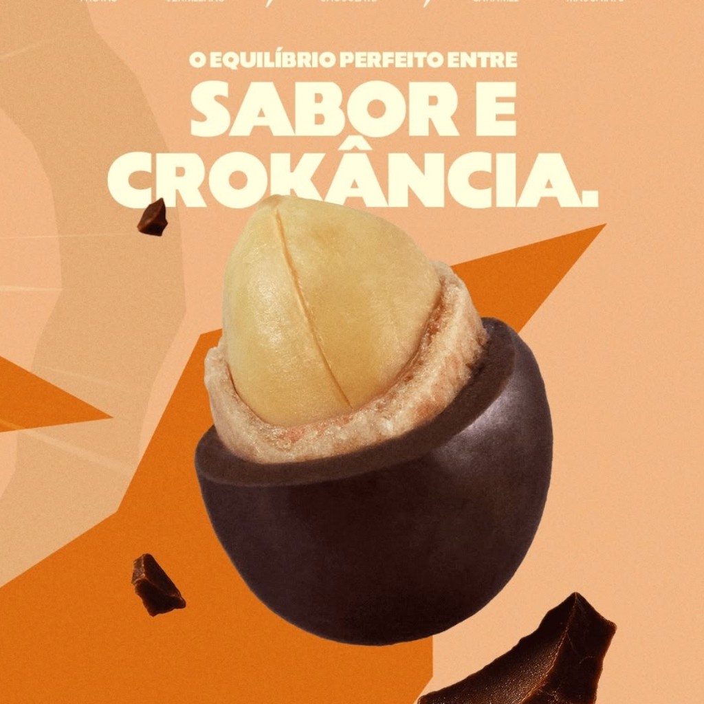Amendoim Crokíssimo Chokante Santa Helena Frutas Vermelhas 45g · foto 2