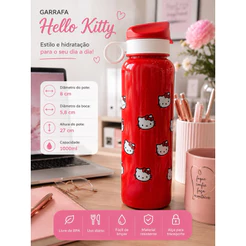 Garrafa de Água Infantil, Academia e Escritório 500ml 750ml 800ml 1L