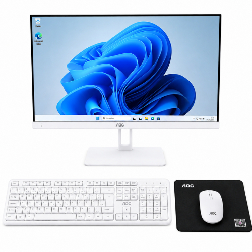 Computador All in One AOC 27" Full HD Intel i5 12ª Geração 16GB RAM SSD 512GB co