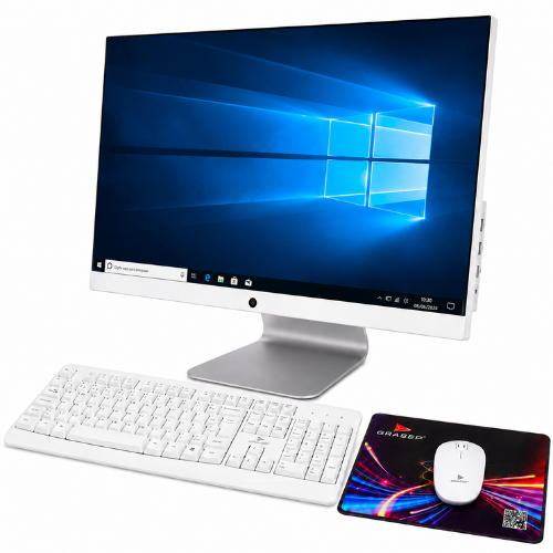 Computador All In One 23,8" Intel Core i5 16GB SSD 512GB Full HD WiFi Bluetooth com Teclado e Mouse