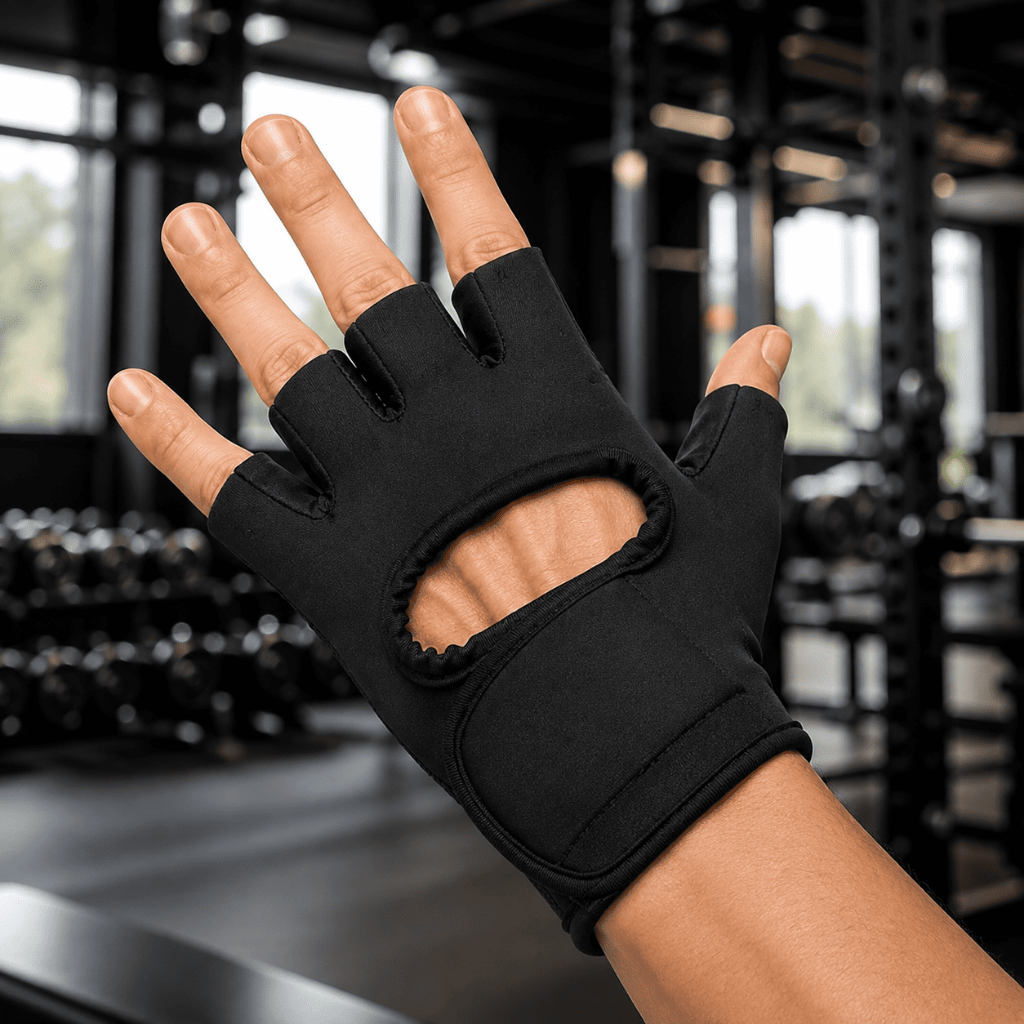 Luva Academia Musculação Crossfit Treino Fitness Unissex Ajustável Antiderrapante Proteção