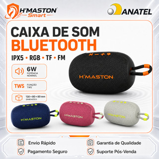 H'Maston AM57 Caixinha De Som Bluetooth Caixa De Som Blootooth Caixa De Som Bluetooth Portátil Caixa De Som Pequena