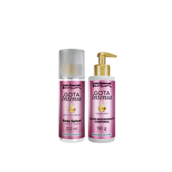 Kit Body Splash + Creme Desodorante Corporal - Gota Intensa