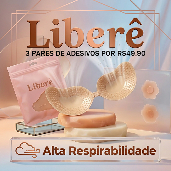 Kit Liberê Adesivo Para Seios Tipo Manga - Levantamento Autoadesivo, Sem Alças, Respirável  A-F