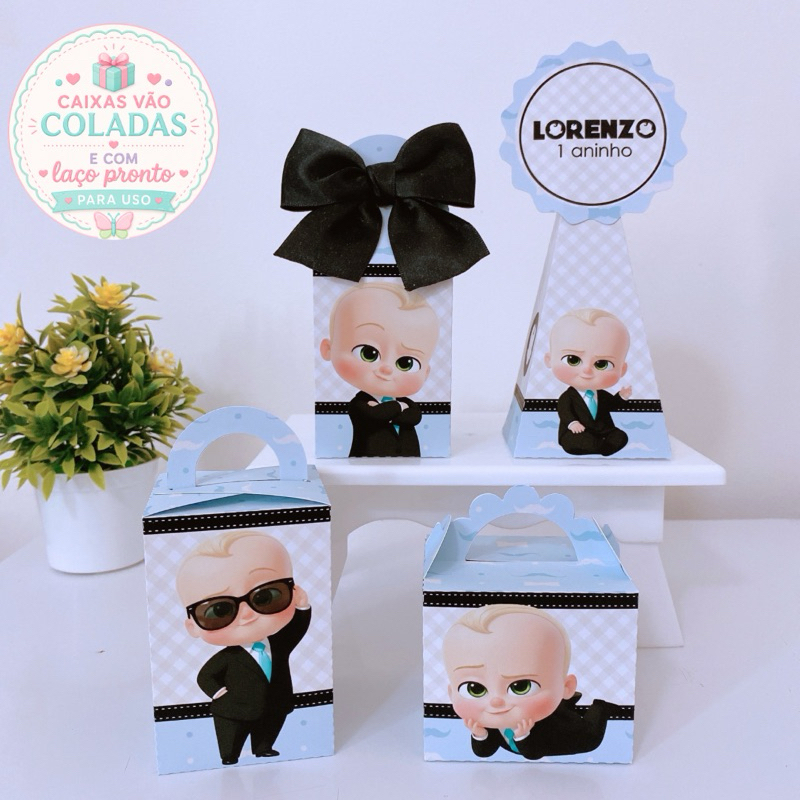 Kit Festa Poderoso Chefinho Caixinhas Personalizadas Lembrancinhas Infantil Aniversário
