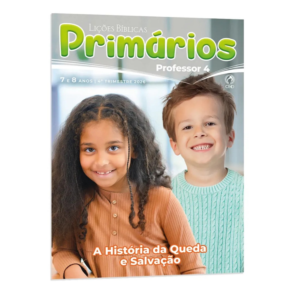 Revista - Lições Bíblicas Primários Professor 4° Trimestre 2026