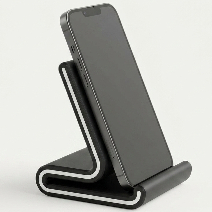 Suporte Universal de Mesa para Celular e Smartphone - Estavel Home Office Escritorio Estudos Lives e Videochamadas