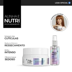 Kit Óleo Sequei Sem Frizz + Máscara Antifrizz