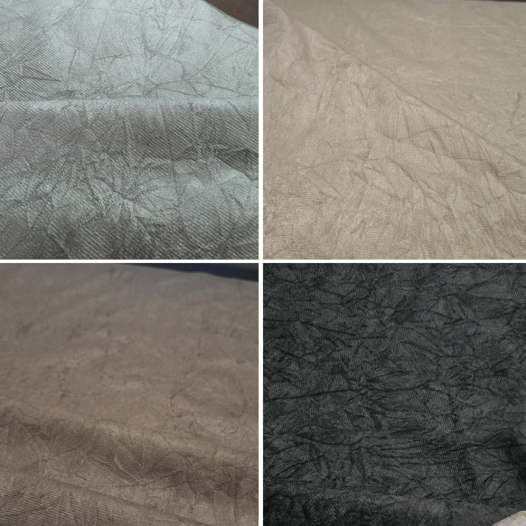Tecido suede amassado para forrar Sofá 1,40 Largura