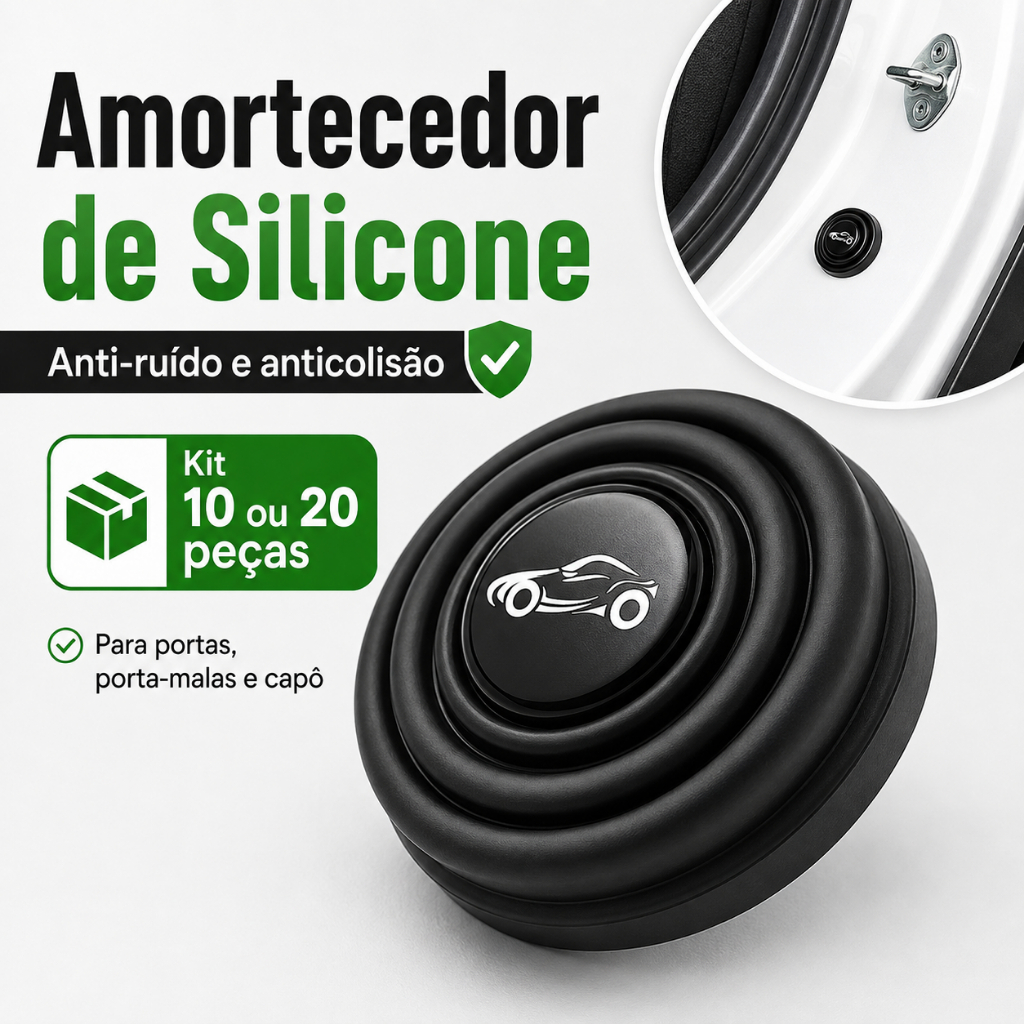 10/20 Pcs Amortecedor De Silicone Anti-ruído Para Porta De Carro Almofada De Silicone Anticolisão Para Porta De Carro