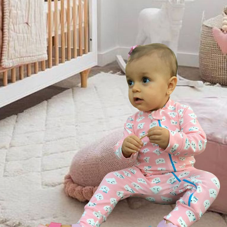 MACACÃO LONGO ZÍPER FRONTAL RN AO G MENINO MENINA ROUPA INFANTIL