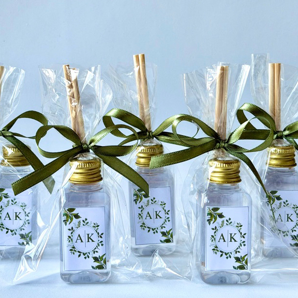 50 aromatizador difusor 40ml Para Montar lembrancinha chá de bebê casamento noivado aniversário jardim chá revelação