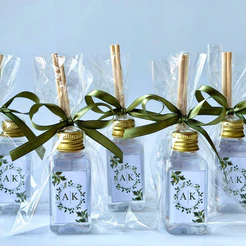 50 aromatizador difusor 40ml Para Montar lembrancinha chá de bebê casamento noivado aniversário jardim chá revelação