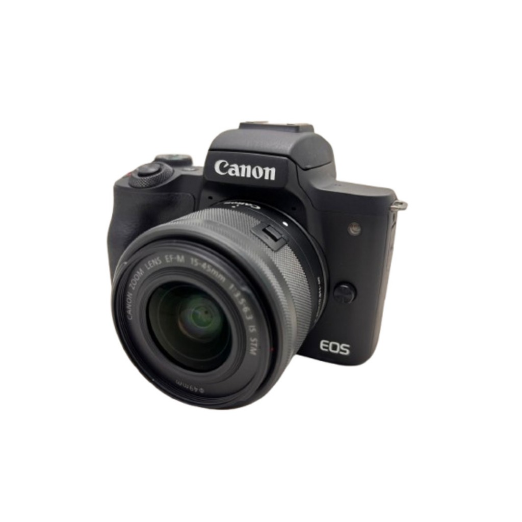 Câmera Canon EOS M50 Mark II com Lente 15-45mm IS STM Seminova