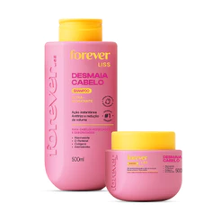 Kit Especial Desmaia Cabelo Forever Liss 500g