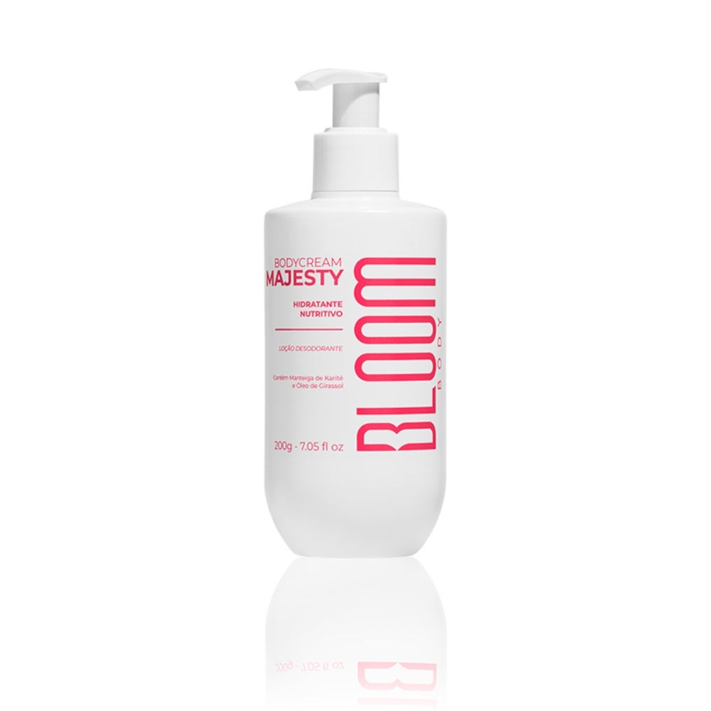 Bloom Body - Majesty Body Cream- Desodorante Hidratante 200 g - Hidratação Inte