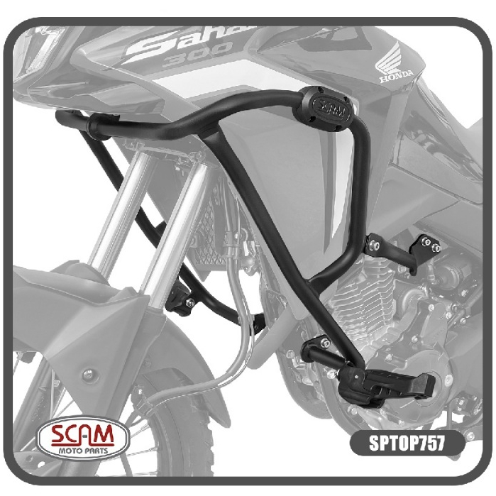 Protetor De Motor E Carenagem Honda Sahara 300 Scam Sptop757