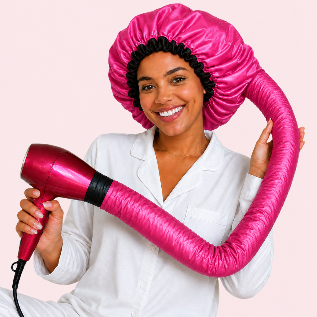 Touca Difusora de cetim Toca Difusora de Cetim Secadora - seca cabelo - com Regulador