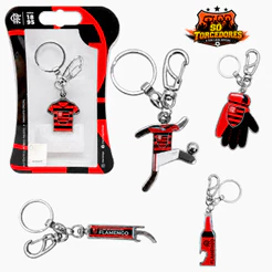 CHAVEIROS RESINADOS OFICIAL/ORIGINAL FLAMENGO