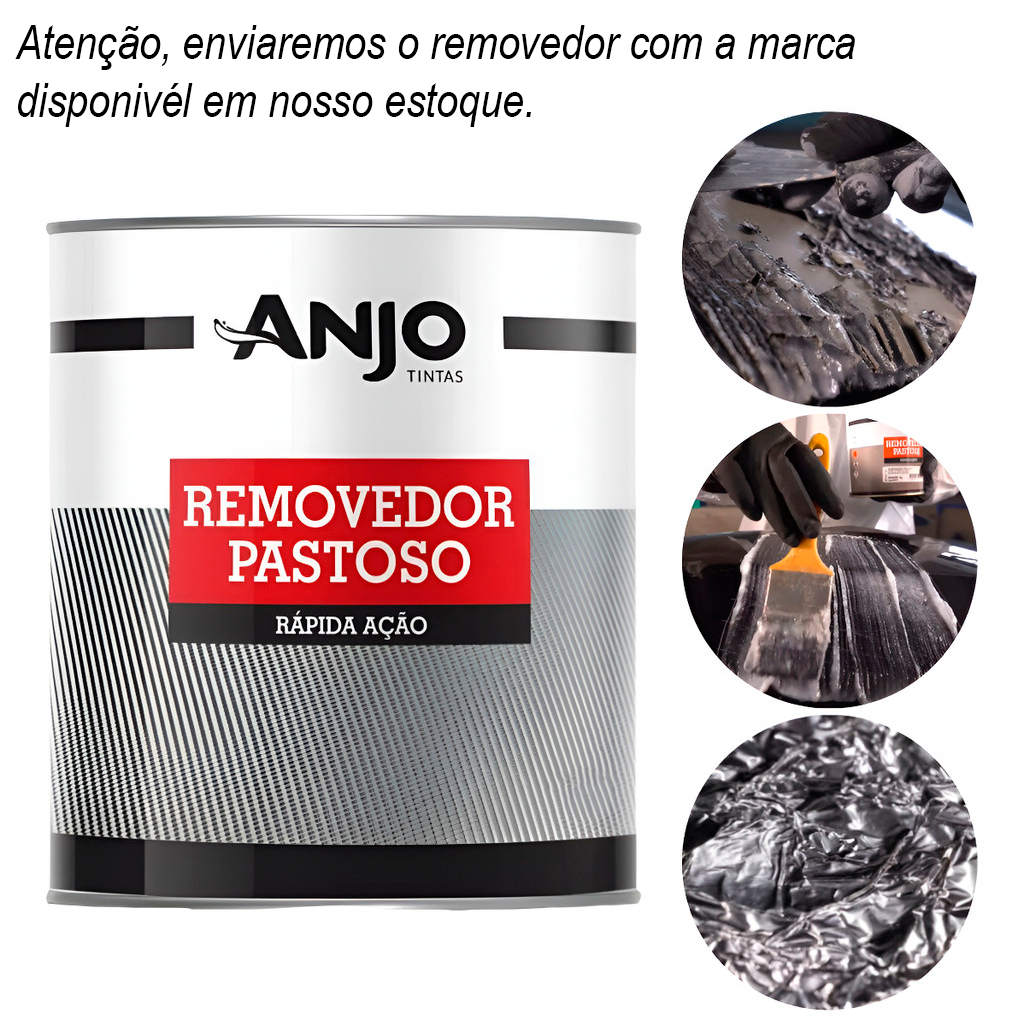 Removedor Pastoso De Tintas Automotiva 900ml Rápida Ação Carro Moto Veículo · foto 2