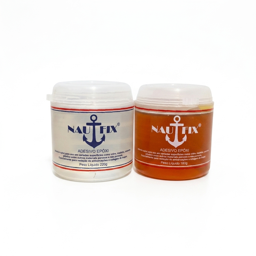 Cola Epóxi Bi Componente Naval Madeiras Reparos - Resina + Endurecedor 400g