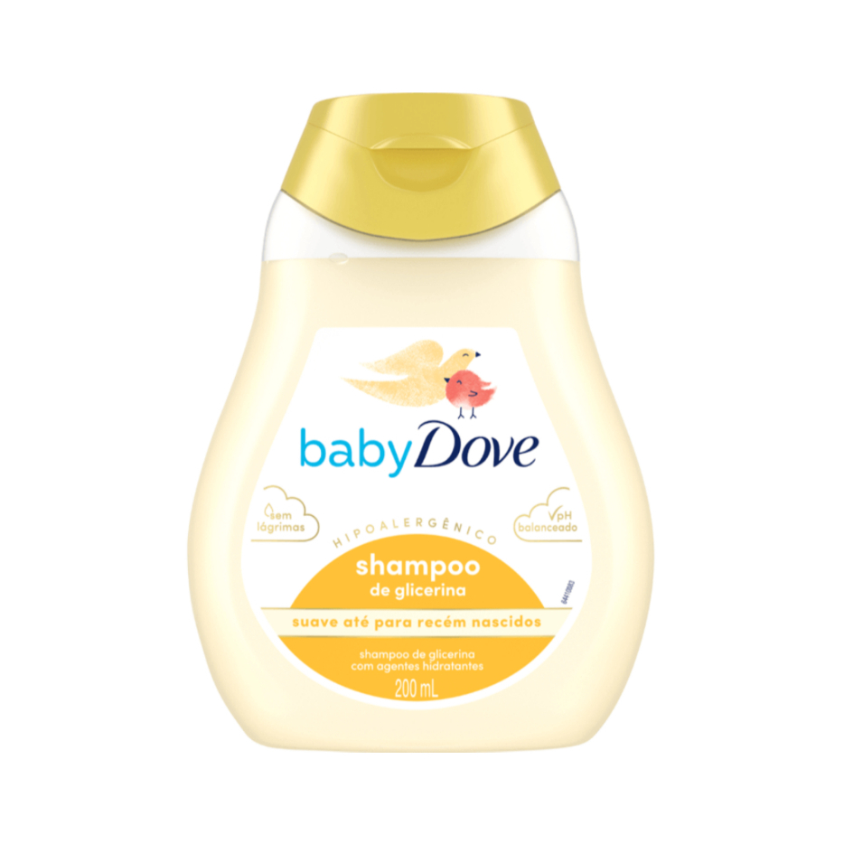 Shampoo Baby Dove Hidratação Glicerinada 200ml