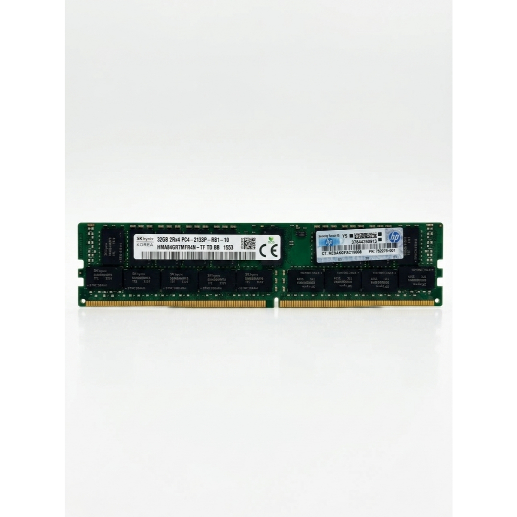 MEMORIA RAM DDR4 ECC 32GB 2133P SKhynix Server HP SKhynix 32GB DDR4 Registered ECC 2133MHz PC4-2133P