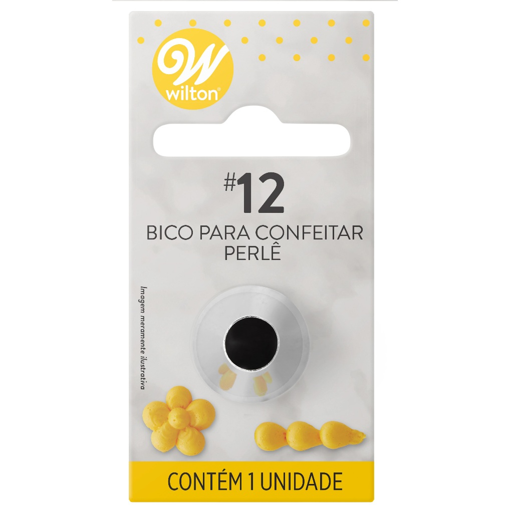 Bico De Confeitar 12 Perlê Wilton