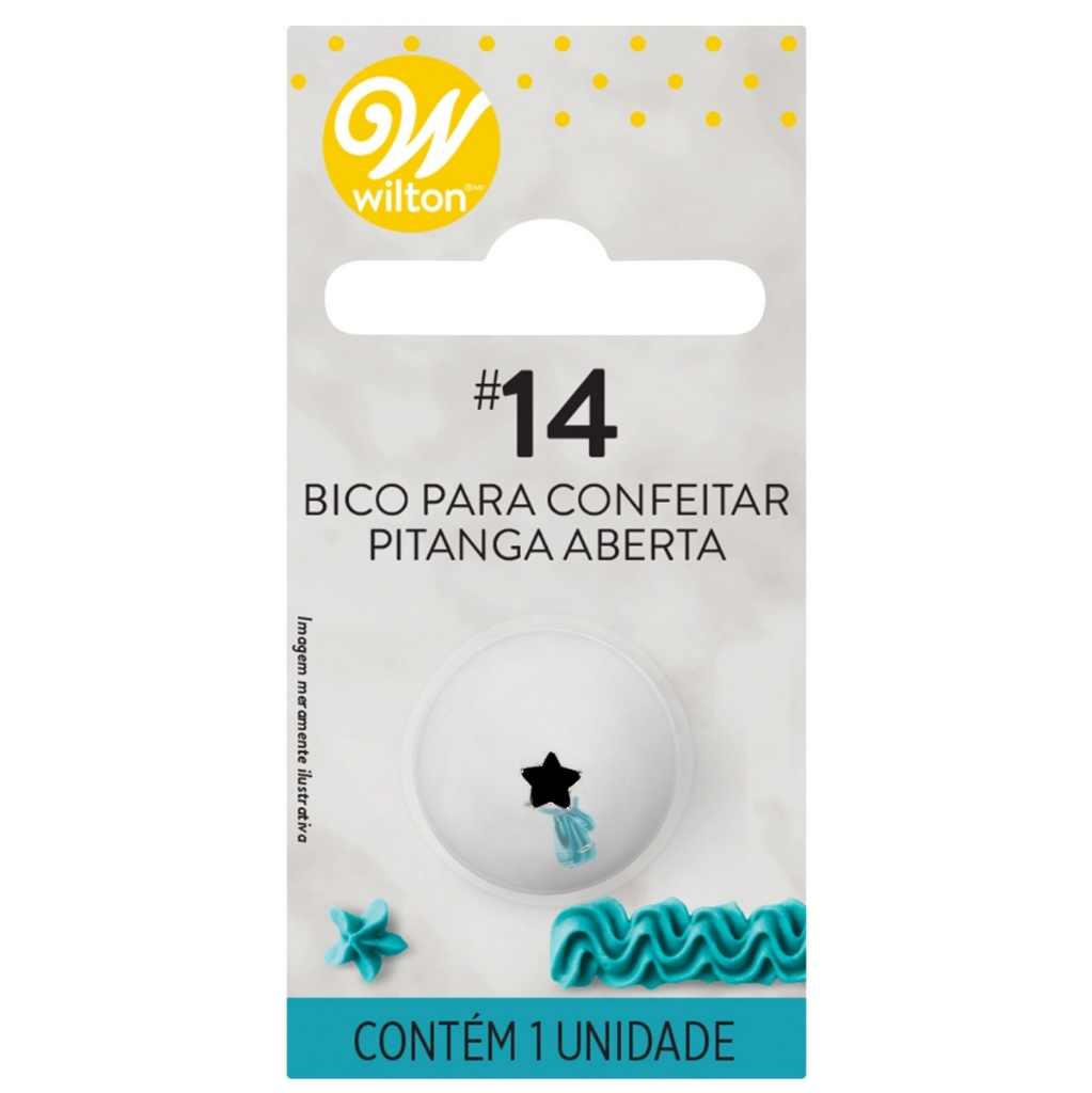 Bico De Confeitar 14 Pitanga Aberta Wilton