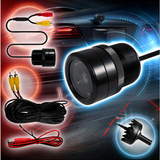 Câmera de Ré Automotiva infravermelho Visão Noturna 9 Led´s