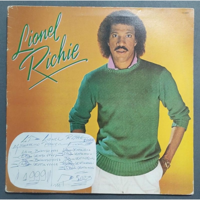 Disco de Vinil LP Lionel Richie (com encarte)