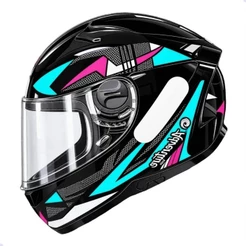 Capacete Infantil Crianças Ebf Kids Adventure Preto Tifany Tamanho 54