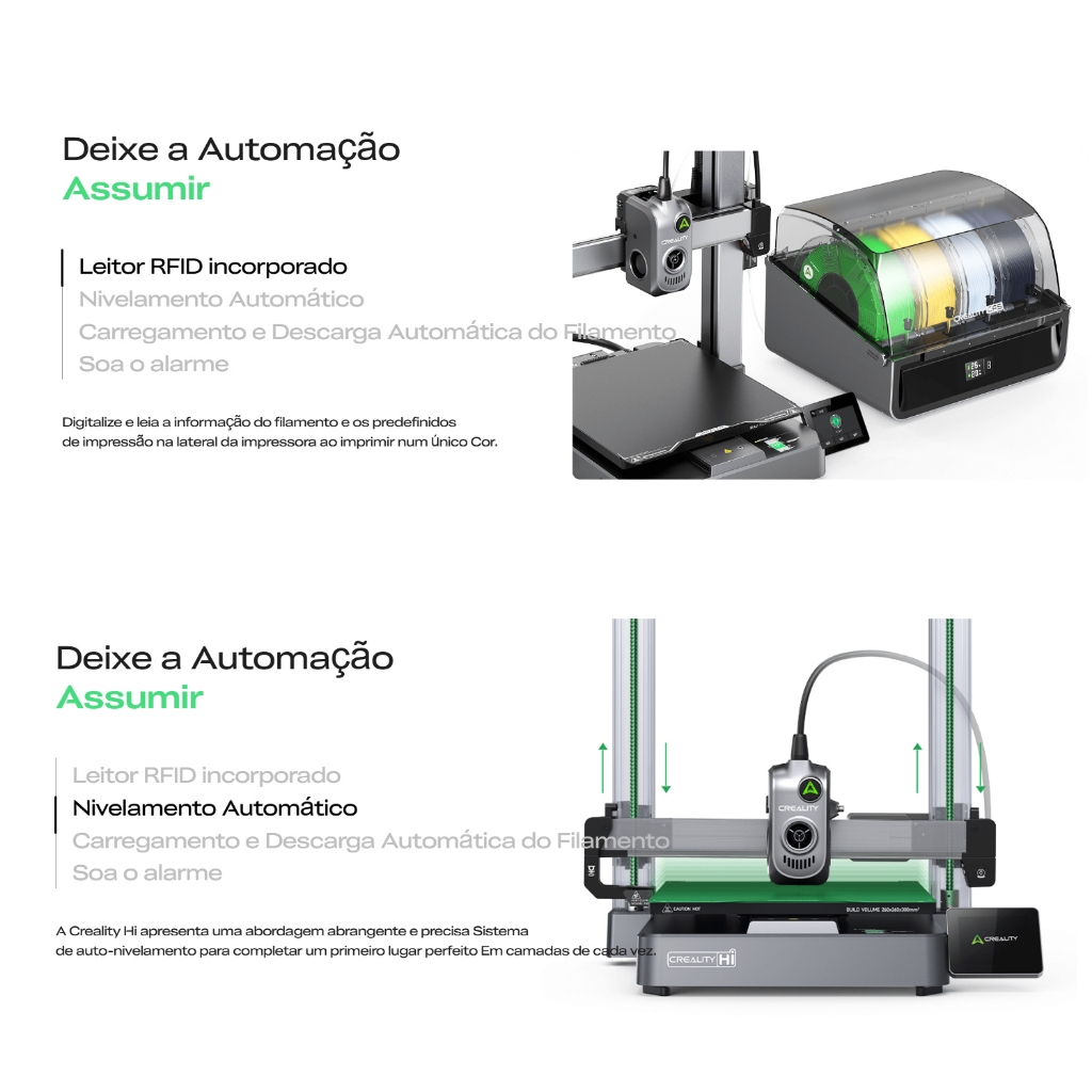 Creality hi combo impressora 3d profissional com CFS sistema multicolor 127-220V oficial MALL · foto 2