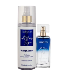 Kit Perfume Capilar 50ml e Body Splash Alter Ego 200ml Barbour's Beauty